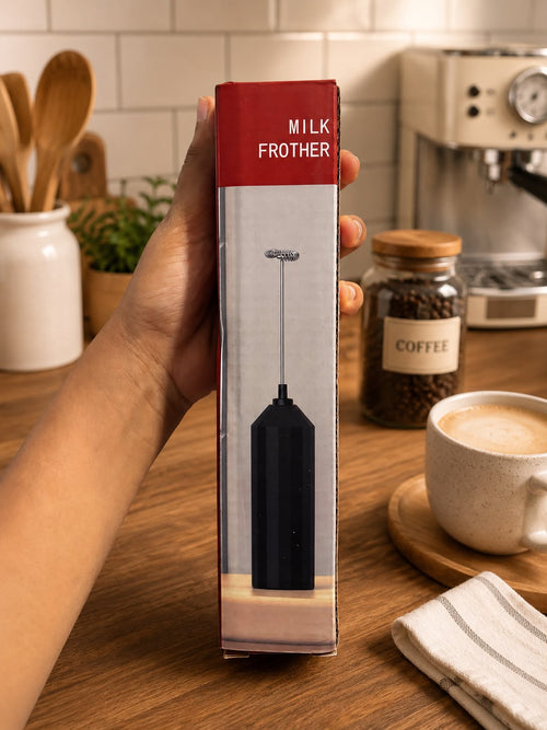 ELECTRIC HANDHELD MILK FROTHER