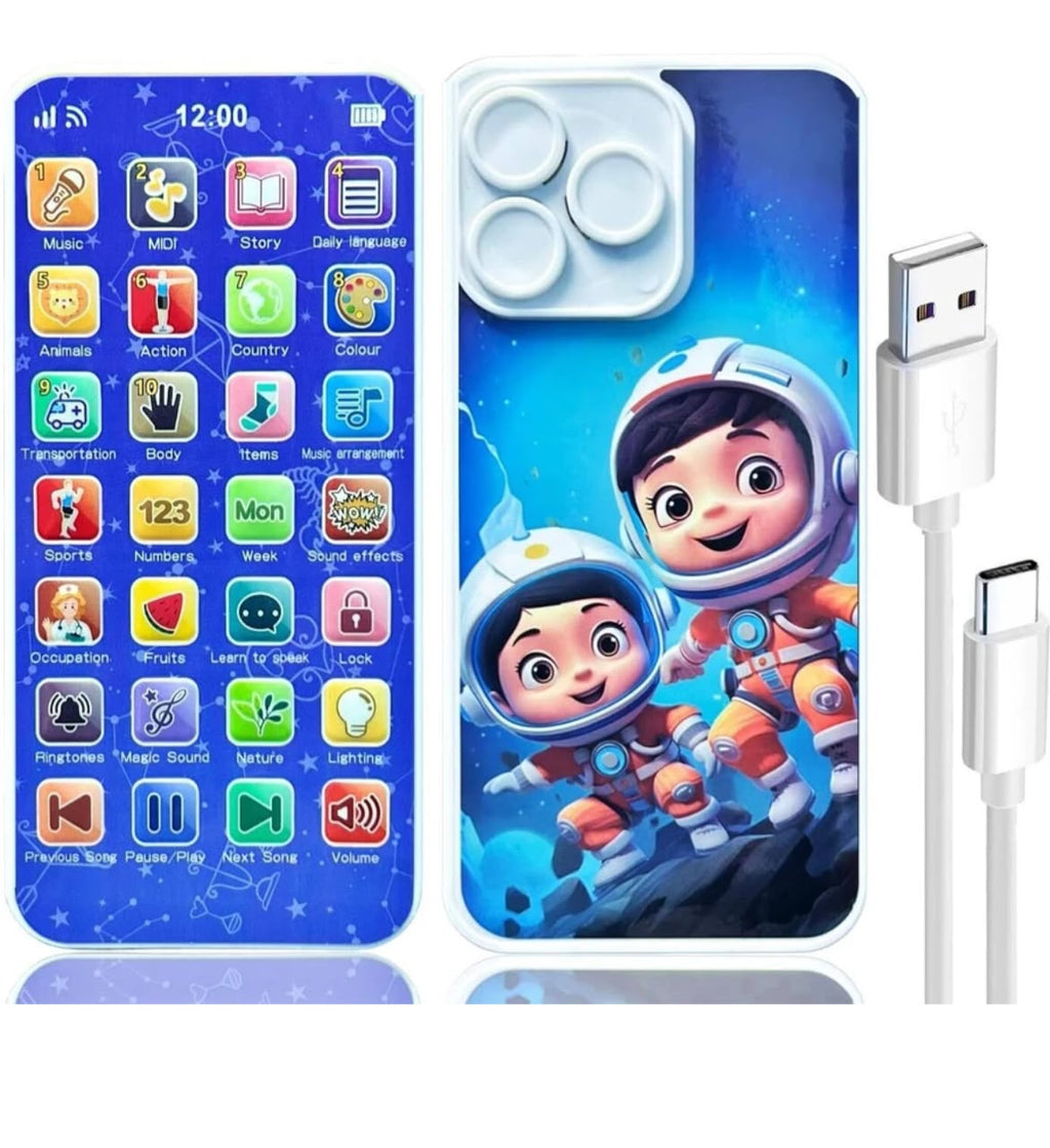 SMART KIDS TOY SMARTPHONE WITH EDUCATIONAL INTERACTIVE FUNCTIONS