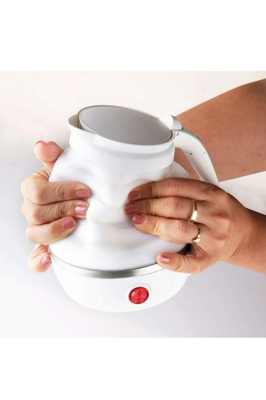 COLLAPSIBLE SILICONE ELECTRIC KETTLE FOR TRAVEL AND HOME