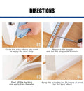 WEATHERPROOF SELF-ADHESIVE DOOR AND WINDOW WEATHER STRIPPING SEAL