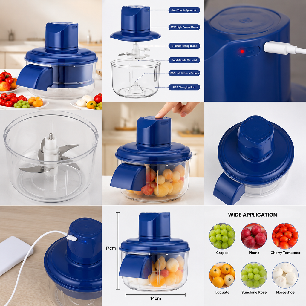 PREMIUM ELECTRIC FRUIT & VEGETABLE PEELER - AUTOMATIC QUICK PEELING MACHINE