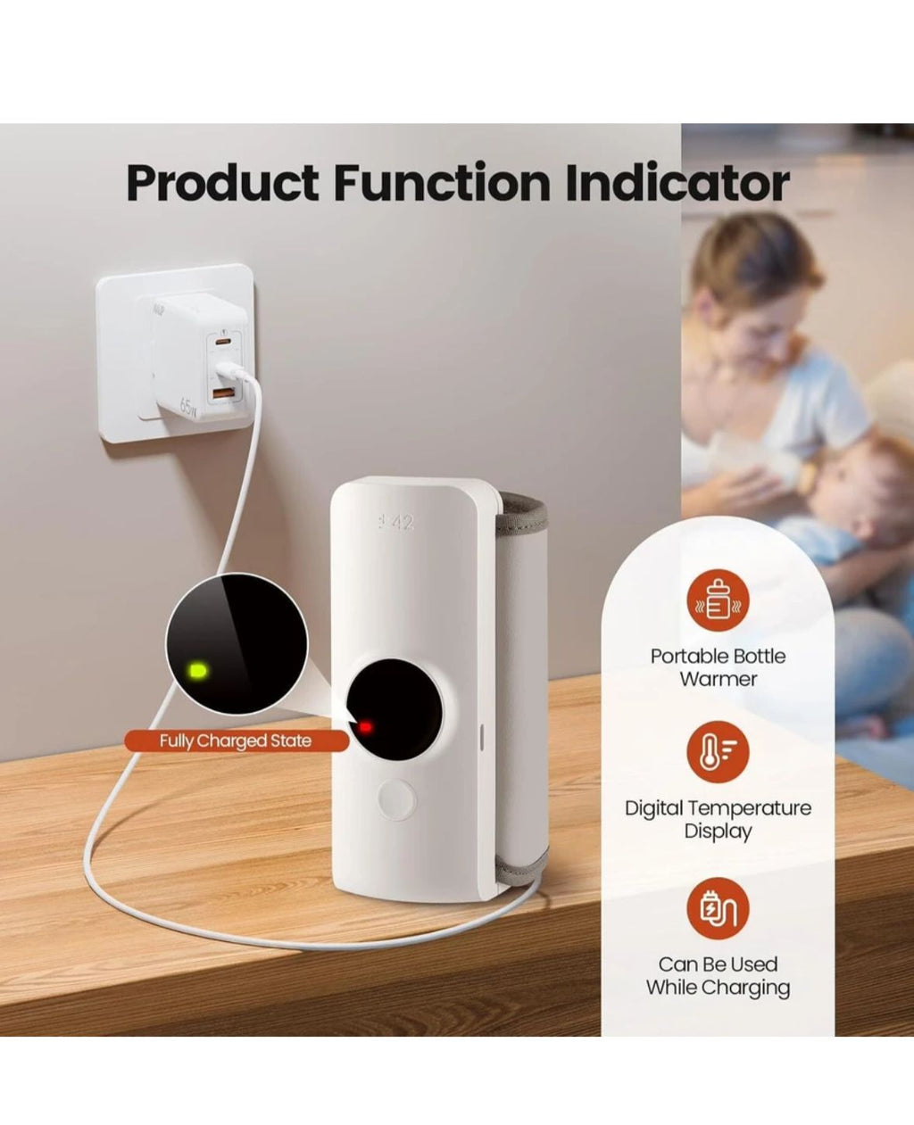 UNIVERSAL PORTABLE BABY BOTTLE WARMER