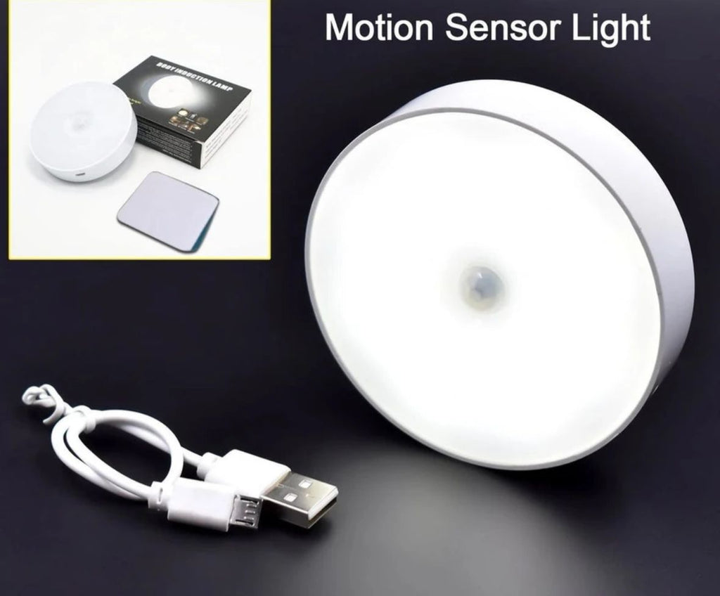 SMART RECHARGEABLE LED MOTION SENSOR NIGHT LIGHT – AUTOMATIC INDUCTION WALL LAMP