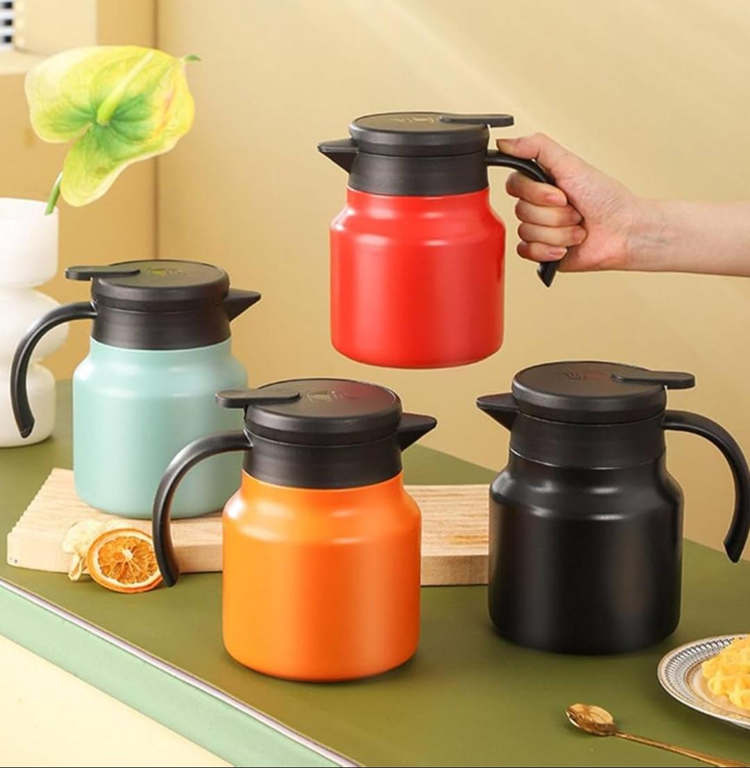 INSULATED THERMAL COFFEE CARAFE AND TEA POT