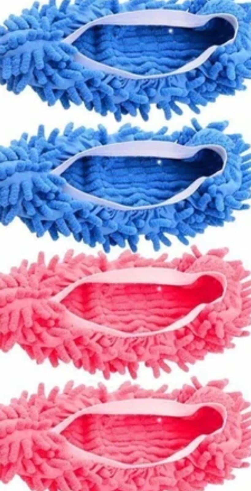 MICROFIBER MOP SLIPPER SHOES COVERS