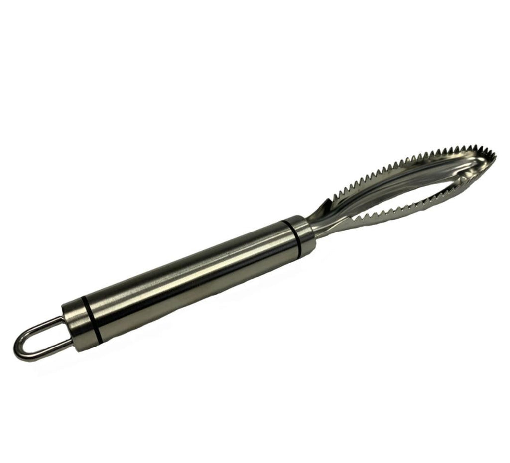 STAINLESS STEEL FISH SCALE REMOVER AND SCRAPER