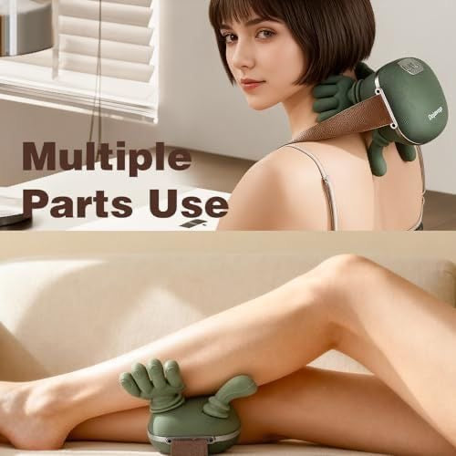 SMART HAND-SHAPED ELECTRIC MASSAGER FOR NECK, SHOULDER & FULL BODY RELIEF