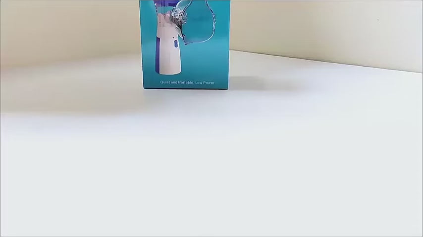 PORTABLE MESH NEBULIZER MACHINE - HANDHELD ULTRASONIC INHALER WITH ADVANCED SELF-CLEANING TECHNOLOGY