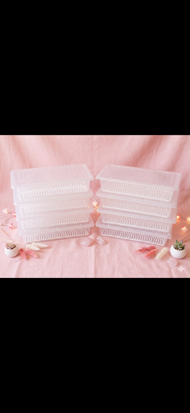 6 PCS FRIDGE STORAGE BOX SET