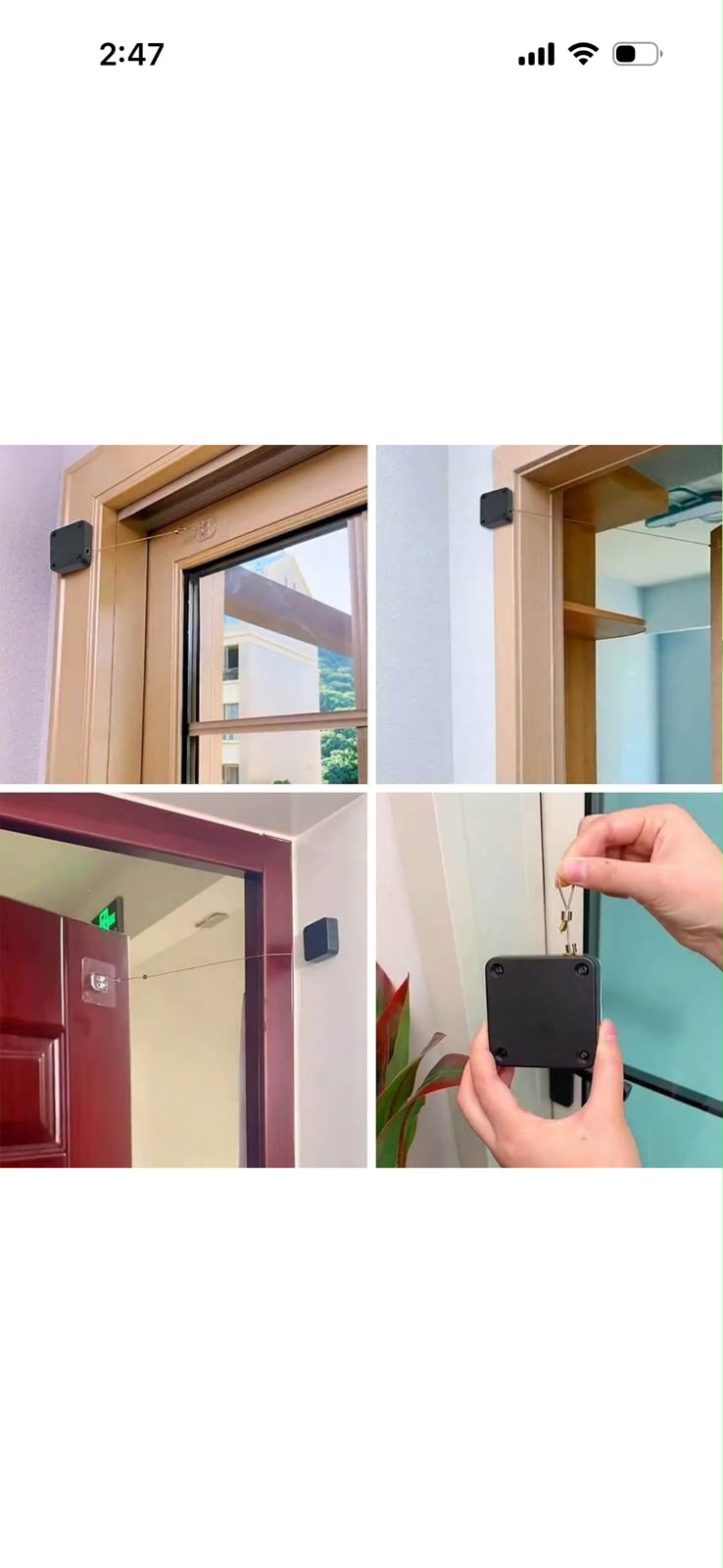 AUTOMATIC PUNCH-FREE RETRACTABLE DOOR CLOSER – HEAVY-DUTY MULTIFUNCTIONAL RESIDENTIAL AND COMMERCIAL DOOR CLOSING DEVICE WITH STEEL WIRE CABLE