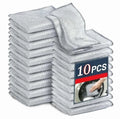 10-PIECE MULTIPURPOSE WIRE DISHWASHING RAG SET – NON-SCRATCH METALLIC MESH CLEANING CLOTHS FOR DISHES, PANS, STOVE TOPS, AND HOUSEHOLD SCRUBBING
