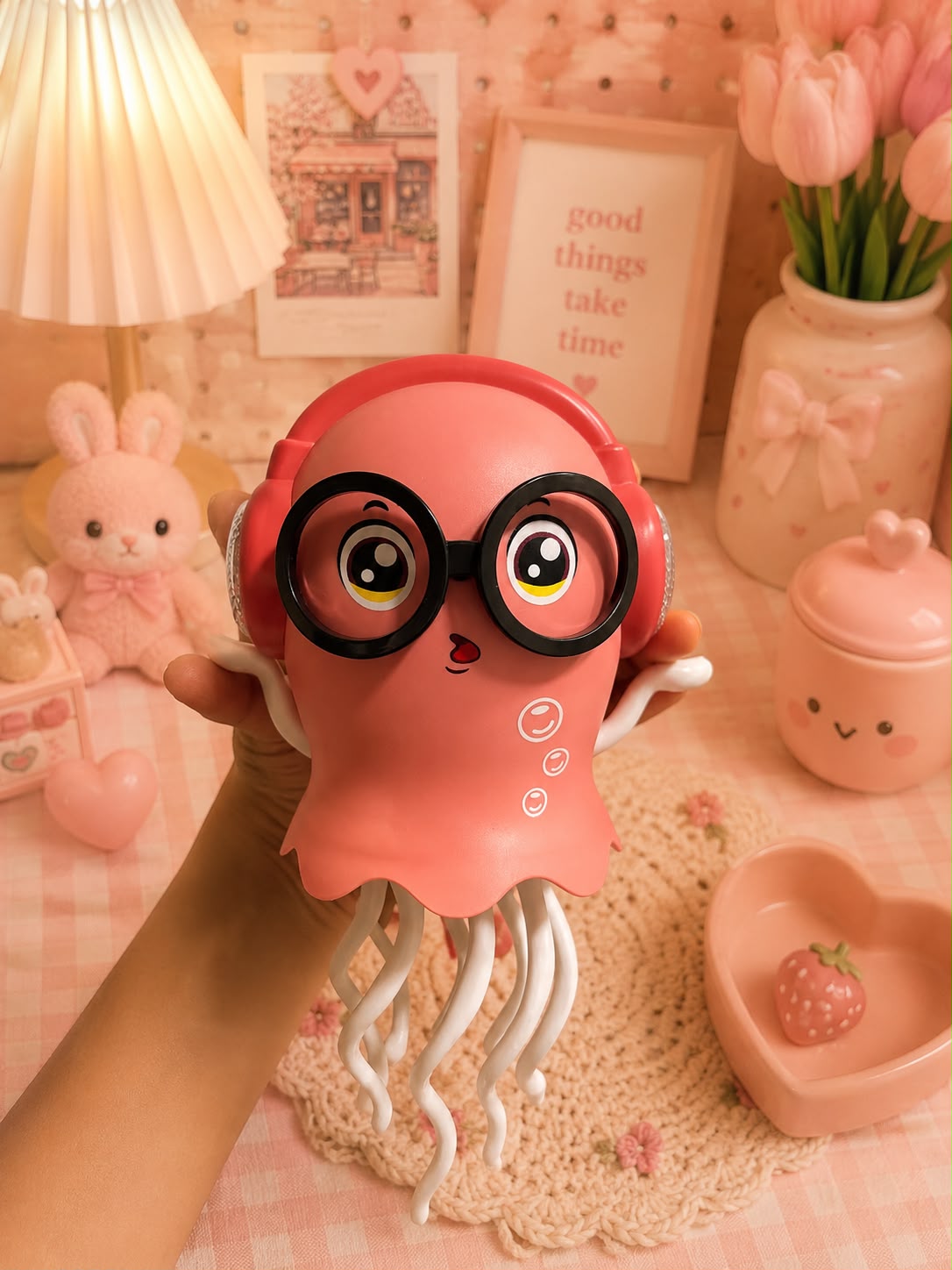 CUTE OCTOPUS MUSICAL TOY WITH LIGHTS