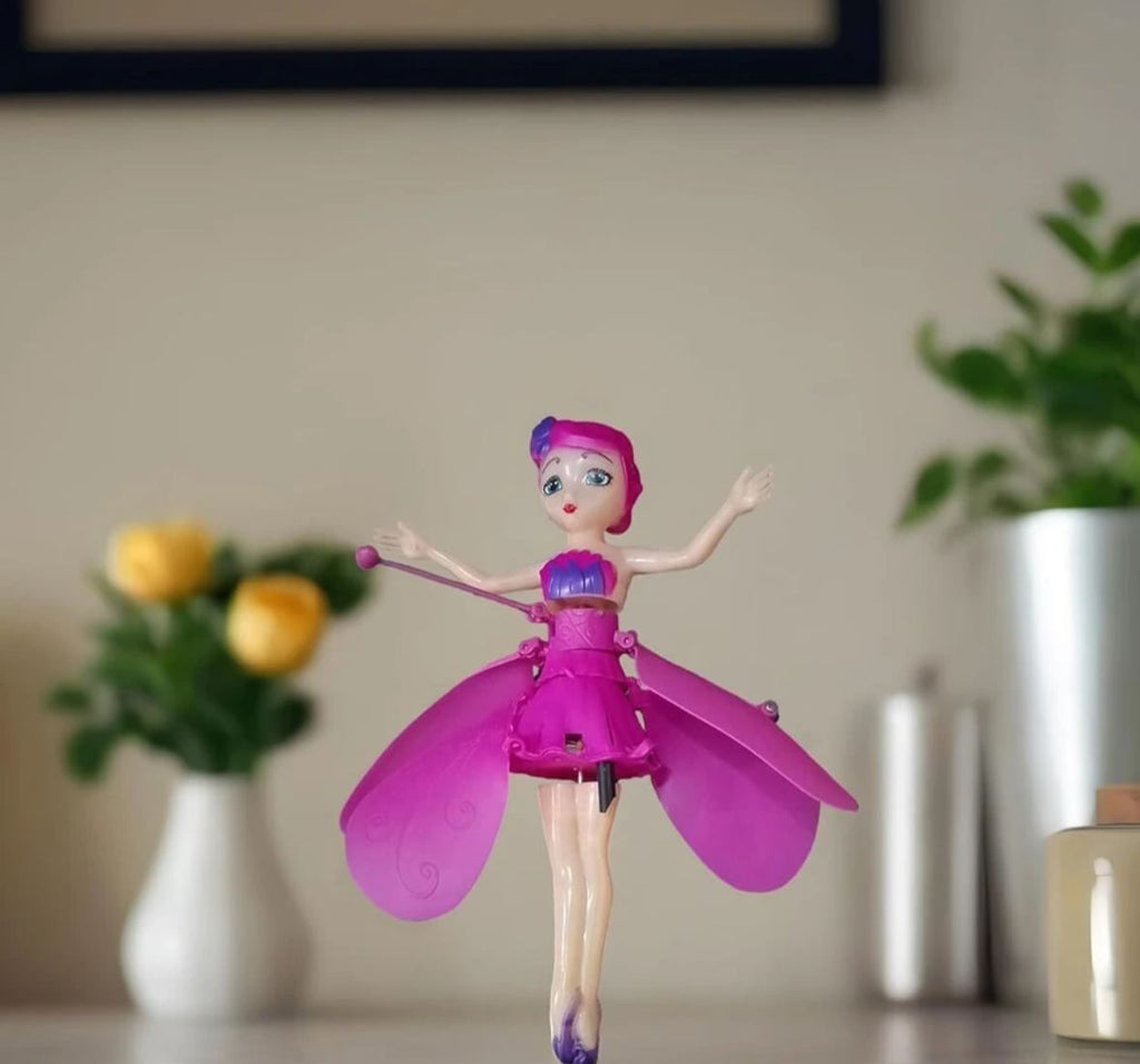 MAGIC FLYING PRINCESS DOLL – INFRARED INDUCTION CONTROLLED FLYING FAIRY TOY WITH LED LIGHTS FOR KIDS