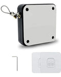 AUTOMATIC PUNCH-FREE RETRACTABLE DOOR CLOSER – HEAVY-DUTY MULTIFUNCTIONAL RESIDENTIAL AND COMMERCIAL DOOR CLOSING DEVICE WITH STEEL WIRE CABLE