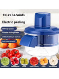 PREMIUM ELECTRIC FRUIT & VEGETABLE PEELER - AUTOMATIC QUICK PEELING MACHINE