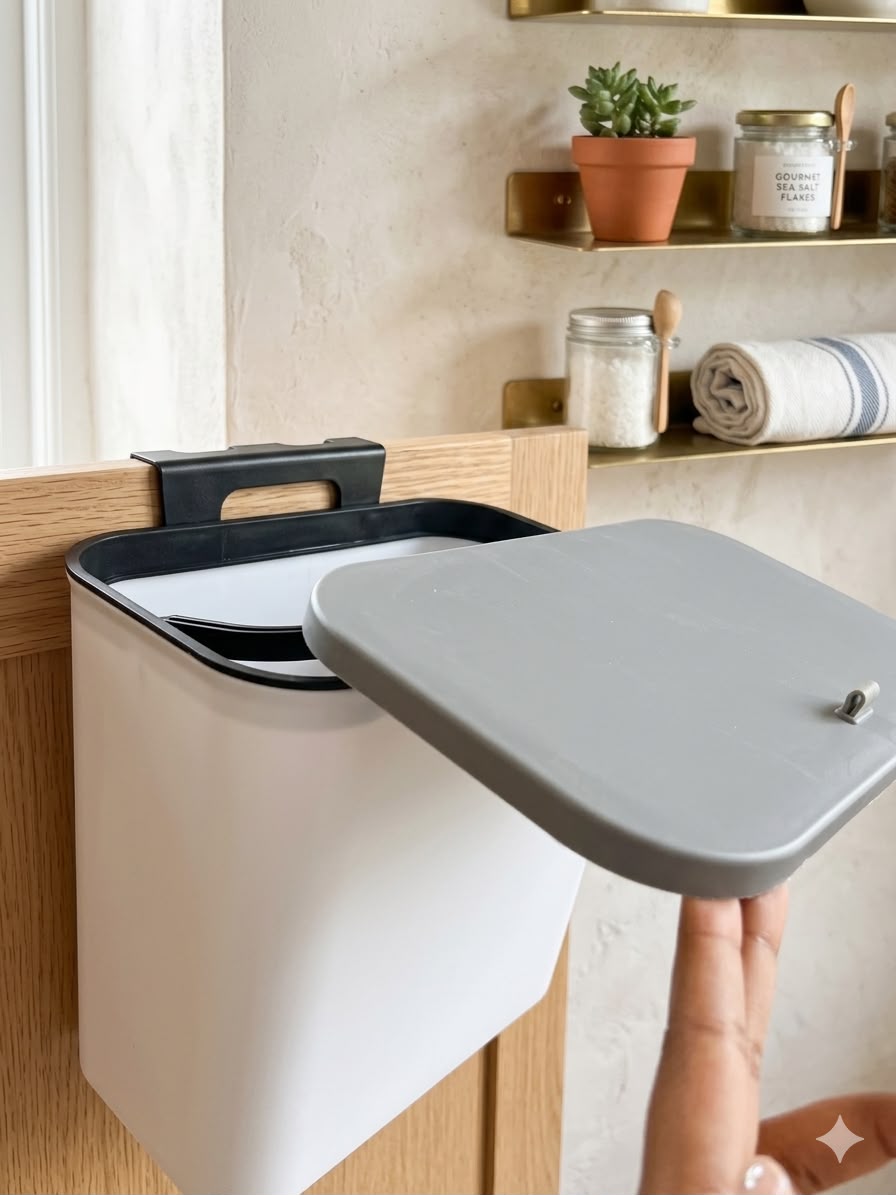 DISRUPTION WALL MOUNTED KITCHEN COMPOST BIN