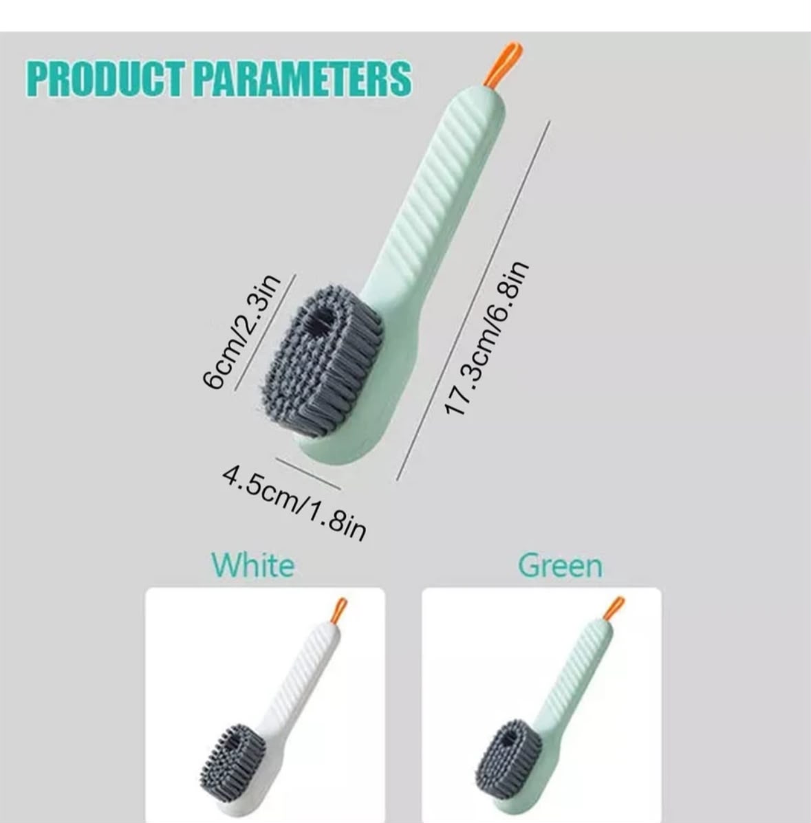 MULTIFUNCTIONAL LIQUID DISPENSING SHOE CLEANING BRUSH – ERGONOMIC SOFT-BRISTLE SCRUBBER FOR SHOES, CLOTHES, AND HOUSEHOLD CLEANING